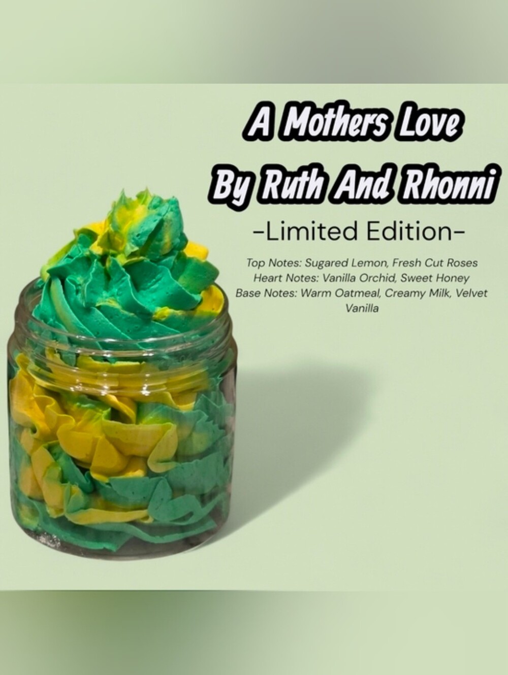Rhonni BUNDLE -Bundle Of 3 -A Mothers Love Whipped Shaving Soap